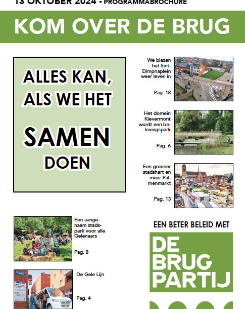 De programmabrochure ’24 van de Brugpartij